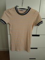 Only maat XS - geel/wit gestreept shirt, Kleding | Dames, T-shirts, Maat 34 (XS) of kleiner, Ophalen of Verzenden, Zo goed als nieuw