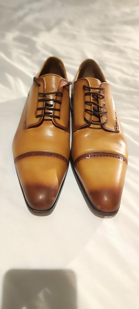 Finsbury Montana leren herenschoenen – maat 43 (als nieuw), Kleding | Heren, Schoenen, Zo goed als nieuw, Loafers, Bruin, Ophalen of Verzenden
