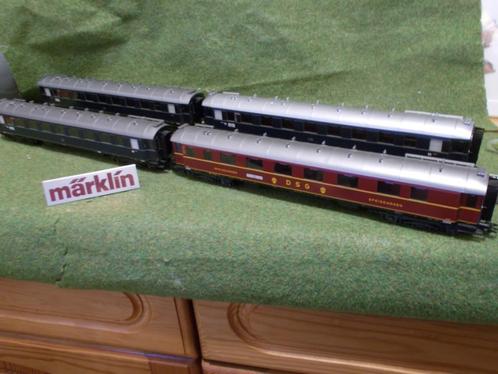 Marklin 42281 geheel metalen DB rijtuigen Verzenden kan ook, Hobby en Vrije tijd, Modeltreinen | H0, Zo goed als nieuw, Wagon