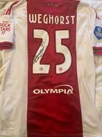 Ajax voetbal shirt gesigneerd door wout weghorst, Verzamelen, Ophalen of Verzenden, Zo goed als nieuw, Ajax, Shirt