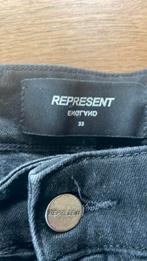 Represent zwarte spijkerbroek maat 33, Ophalen, Zo goed als nieuw, Zwart, W33 - W34 (confectie 48/50)