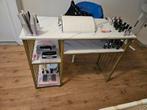 Manicure Tafel met Accessoires, Gebruikt, 100 tot 150 cm, Tafelblad, Modern
