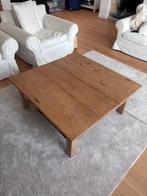 Wooden coffee table, Huis en Inrichting, Ophalen, Vierkant, Zo goed als nieuw, Minder dan 50 cm