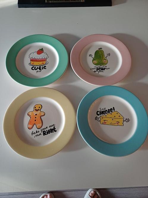 Blond amsterdam blondelicious 6 gebaksbordjes, Huis en Inrichting, Keuken | Servies, Zo goed als nieuw, Bord(en), Blond Amsterdam