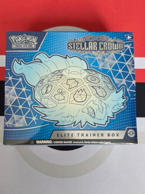 Stellar Crown Elite Trainer Box (ETB), Hobby en Vrije tijd, Verzamelkaartspellen | Pokémon, Zo goed als nieuw, Overige typen, Ophalen