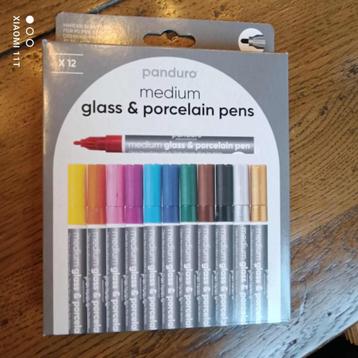 Panduro medium glass & porcelain stiften - zie omschrijving beschikbaar voor biedingen