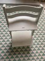 Stokke Tripp Trapp Meegroeistoel - Wit, Ophalen of Verzenden, Gebruikt, Meegroeistoel, Aanschuifbaar