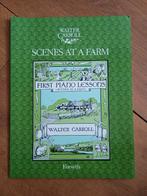 Walter Carroll - Scenes at a Farm - Piano Lessons, Gebruikt, Klassiek, Les of Cursus, Ophalen of Verzenden