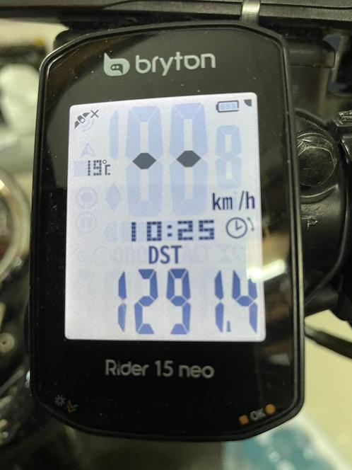 Bryton GPS Rider 15 neo fietscomputer, Fietsen en Brommers, Fietsaccessoires | Fietscomputers, Zo goed als nieuw, Draadloos, Ophalen