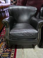 Compacte Chesterfield fauteuils - Elegante stijl, Gebruikt, ., Chesterfield, Ophalen of Verzenden