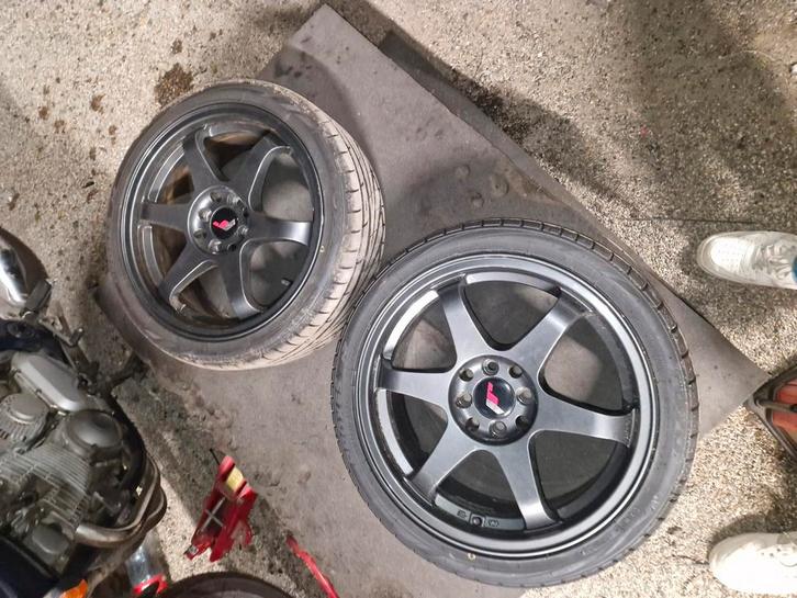 JR3 17INCH 4x100, Auto-onderdelen, Banden en Velgen, Banden en Velgen, Zomerbanden, 17 inch, 205 mm, Personenwagen, Nieuw, Ophalen