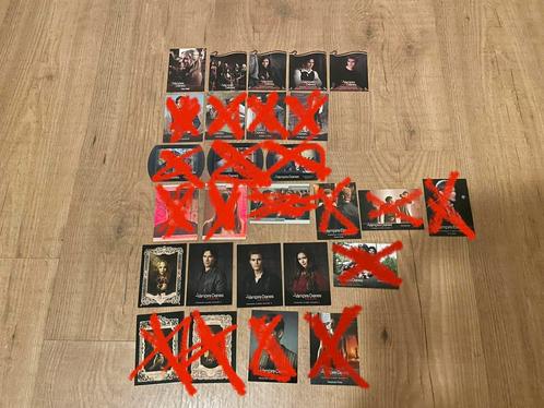 The vampire diaries trading cards, Verzamelen, Muziek, Artiesten en Beroemdheden, Foto of Kaart, Ophalen of Verzenden
