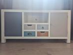 Lage opberg kast jongenskamer / tv meubel 120x40x58 (lbh), 100 tot 150 cm, Ophalen of Verzenden, Minder dan 100 cm, 25 tot 50 cm