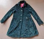 Vrolijke fluwelen jas, Verzenden, Zo goed als nieuw, Maat 38/40 (M), Blauw