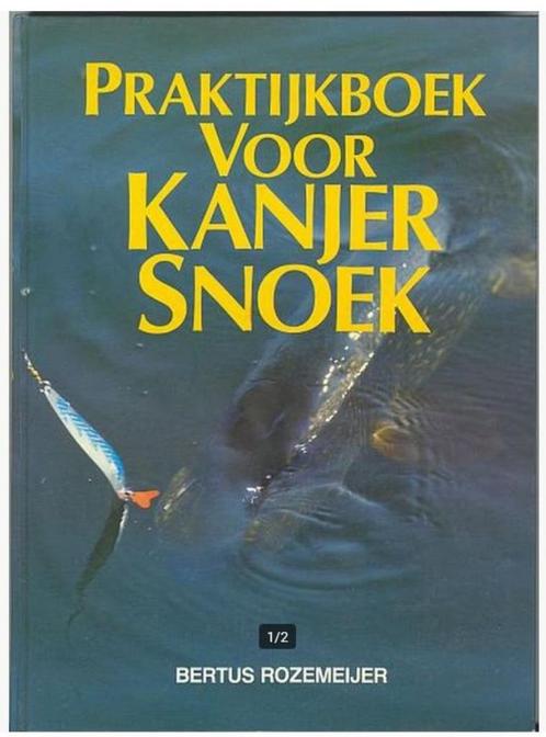 Praktijkboek voor Kanjersnoek - Bertus Rozemeijer, Watersport en Boten, Hengelsport | Roofvissen, Gebruikt, Ophalen of Verzenden