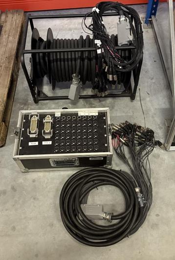 Pro Audio multikabel-splitter 40/8 ch 50m beschikbaar voor biedingen