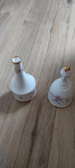 Vaasje en bel Victor Lana rose, Antiek en Kunst, Antiek | Porselein, Ophalen