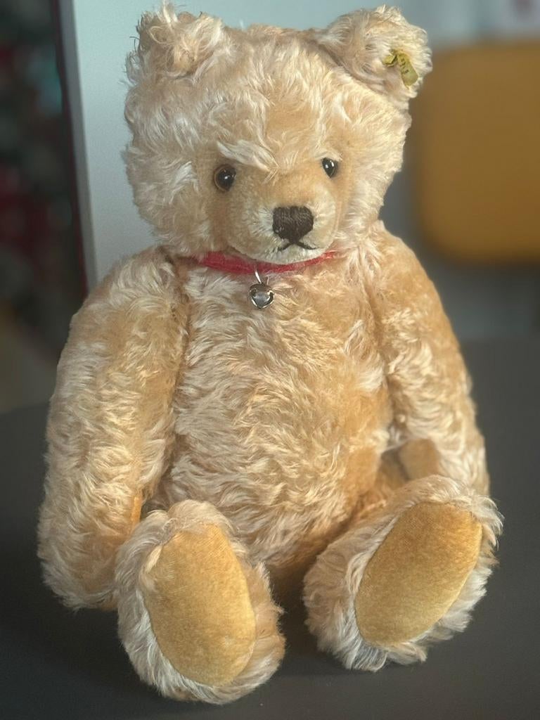 Steiff Teddybeer 40cm, Verzamelen, Beren en Cherished Teddies, Zo goed als nieuw, Stoffen beer, Steiff, Ophalen of Verzenden