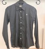 Donaldson blouse, krijtstreep, stretch, maat 36, blauw / wit, Blauw, Donaldson, Ophalen of Verzenden, Zo goed als nieuw
