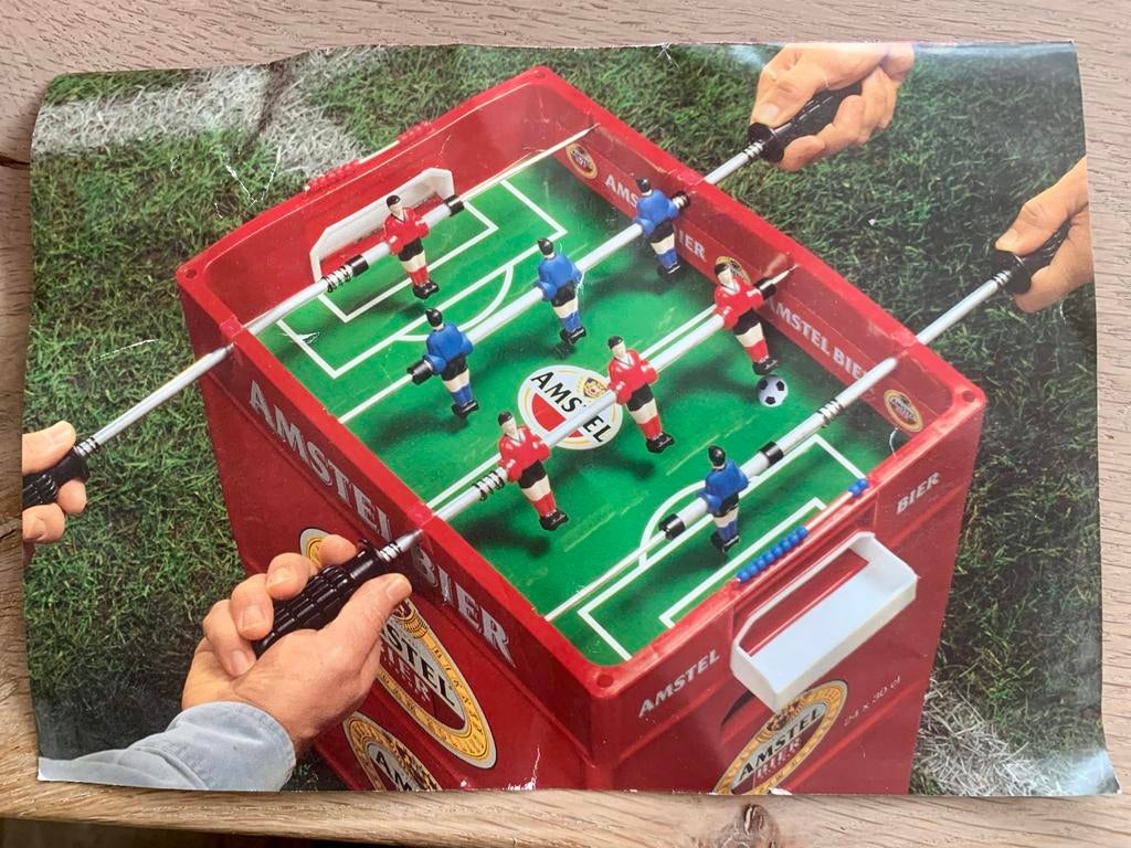 Amstel Tafelvoetbalspel, Een of twee spelers, Ophalen of Verzenden, Nieuw