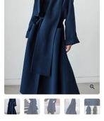 Wollen jas blauw elegant, Kleding | Dames, Jassen | Winter, Ophalen of Verzenden, Nieuw, Blauw