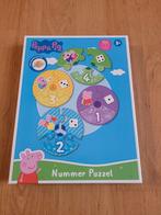 Peppa Pig nummerpuzzel, Ophalen, 10 tot 50 stukjes, Nieuw, 2 tot 4 jaar