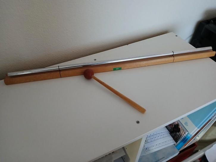 Grote Klankstaaf Om met Klopper - Meditatie Instrument, Muziek en Instrumenten, Overige Muziek en Instrumenten, Gebruikt, Ophalen of Verzenden