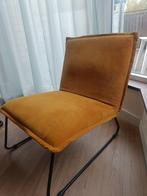 Fauteuil okergeel, Huis en Inrichting, Ophalen, Zo goed als nieuw, 75 tot 100 cm, 50 tot 75 cm