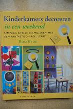 Kinderkamers decoreren in een weekend Roo Ryde, Boeken, Ophalen of Verzenden, Gelezen, Roo Ryde