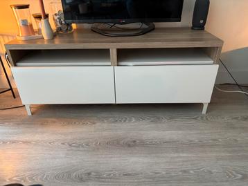 Ikea Besta TV meubel met pootjes - afbeelding 1