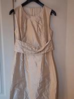 Elegante cocktailjurk mt. 38, Kleding | Dames, Maat 38/40 (M), Beige, Ophalen of Verzenden, Boven de knie