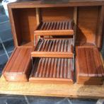 Antieke houten sigarettendoos., Ophalen of Verzenden