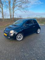 Fiat 500 1.2 C 2009 Zwart, Auto's, Voorwielaandrijving, 1242 cc, 4 cilinders, 840 kg
