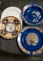 3x Taous borden en 2x Imari porselein bord vintage, Ophalen of Verzenden