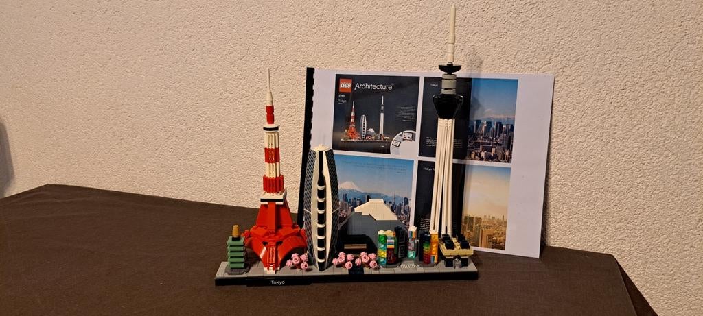 Lego Architecture Sets - Eiffel, Burj, Arc, San Fran, Tokyo, Ophalen, Zo goed als nieuw