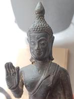 Antiek Boeddhabeeld bronzen Boeddha meditatie Geluk Hemel, Ophalen of Verzenden, Nieuw