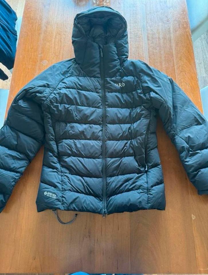 Rab Infinity Alpine Donsjas Zwart, Kleding | Dames, Jassen | Winter, Nieuw, Maat 38/40 (M), Zwart, Ophalen of Verzenden