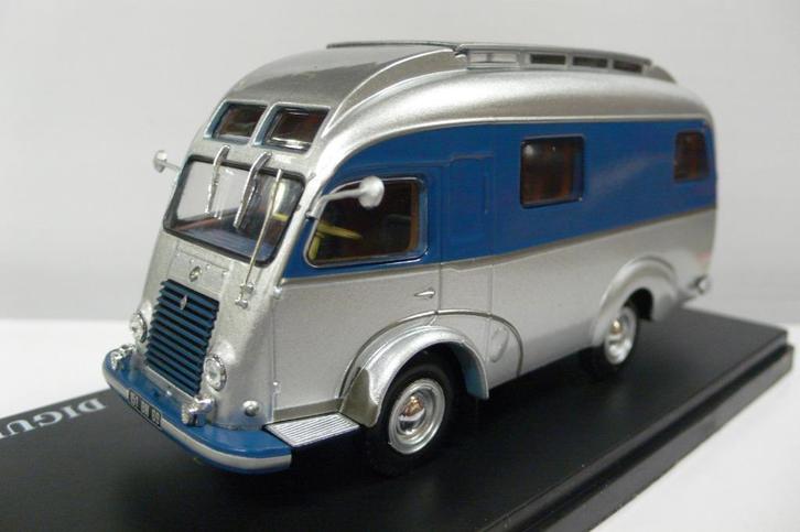 renault 1400kg-digue camper- 1/43met lantaarndak !!!!!!!!!!!, Hobby en Vrije tijd, Modelauto's | 1:43, Nieuw, Bus of Vrachtwagen