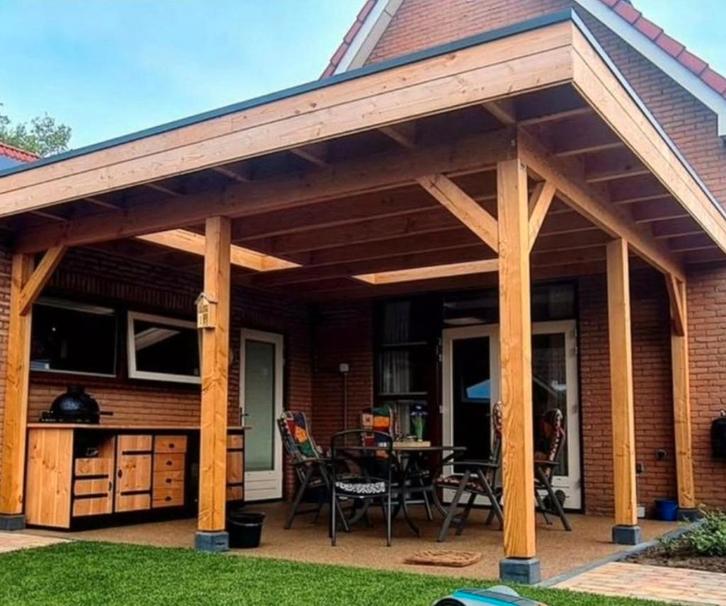 OVERKAPPINGEN,SCHUTTINGEN PLAATSEN in KORTE TERMIJN!!!, Tuin en Terras, Overkappingen, Nieuw, Overige typen, Ophalen