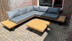 Luxe loungeset met tafel - 6 zitplaatsen, Ophalen, Kunststof, 6 zitplaatsen, Zo goed als nieuw