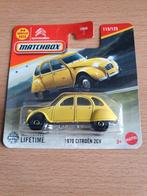 Matchbox SF 1970 Citroën 2CV geel, Ophalen of Verzenden, Nieuw, Auto, Matchbox