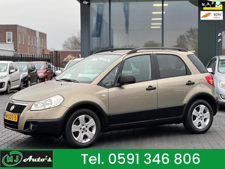 Fiat Sedici 1.6-16V DYNAMIC 5DRS AIRCO LMV, Auto's, Fiat, Bedrijf, Te koop, Sedici, ABS, Airbags, Airconditioning, Centrale vergrendeling