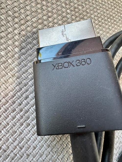 Xbox 360 AV Cable + SCART Adapter – Original, Spelcomputers en Games, Spelcomputers | Xbox 360, Gebruikt, Ophalen of Verzenden