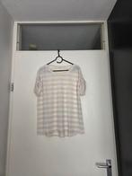 Crèmekleurig gestreept shirt *NIEUW*, Beige, Maat 42/44 (L), Nieuw, Ophalen of Verzenden