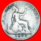 Ⰶ MISTRESS OF SEAS: GREAT BRITAIN PENNY 1875! SHIP! VICTORIA, Postzegels en Munten, Munten | Europa | Niet-Euromunten, Verzenden