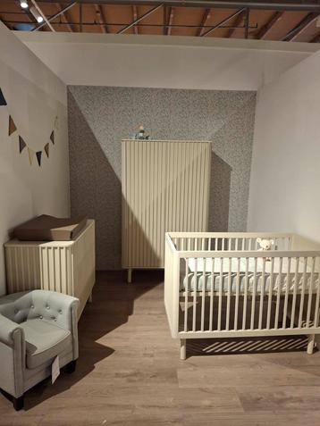Europe Baby Ridge babykamer oatmeal 3-delig  beschikbaar voor biedingen