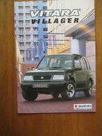 Suzuki Vitara Villager folder brochure, Ophalen, Zo goed als nieuw, Overige merken
