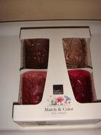 Gekleurde glazen Match & Color, Huis en Inrichting, Keuken | Servies, Ophalen, Glas of Glazen, Nieuw, Glas