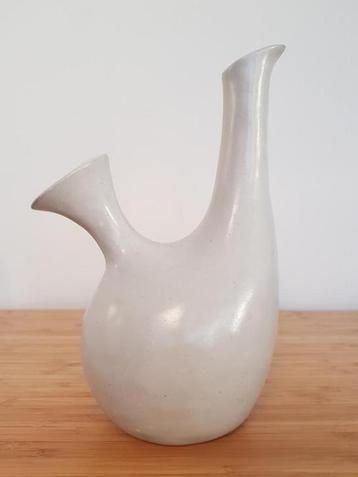 Vaas JANE & GORDON MARTZ, grijs, hoogte 26 cm, jaren 50 beschikbaar voor biedingen
