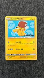 Ash’s Pikachu Promo SM113, Ophalen of Verzenden, Zo goed als nieuw